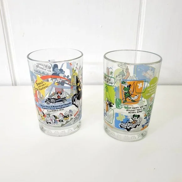 McDonalds Disney 100 Anniversary Glasses Set of Two - Picture 3 of 6